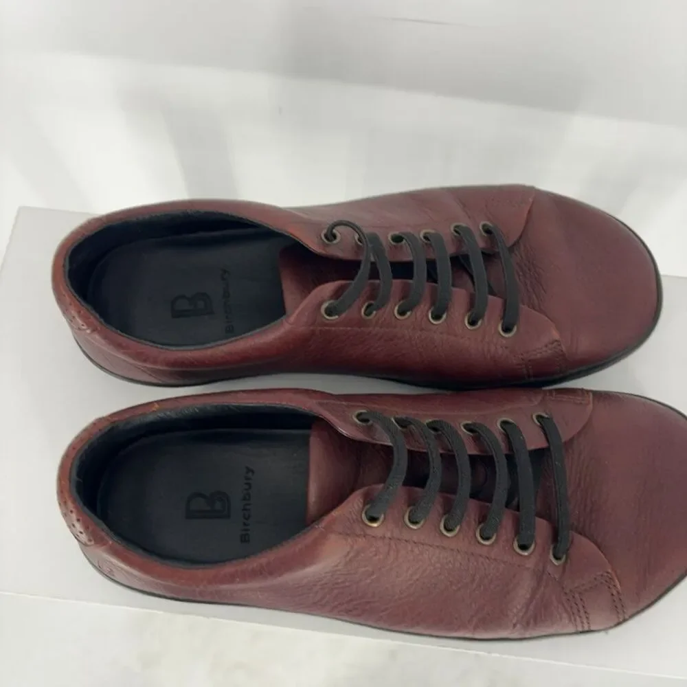 Birchbury Burgundy Leather Shoes